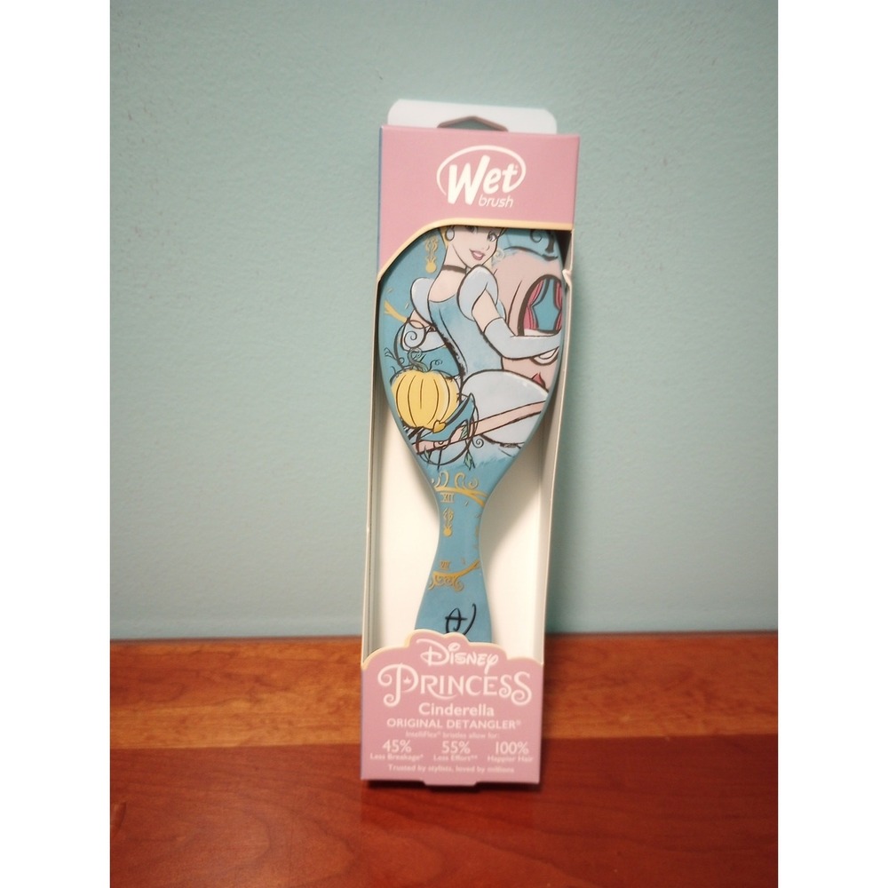 Wet Brush Disney Princess‎ Cinderella Hair Brush NIB